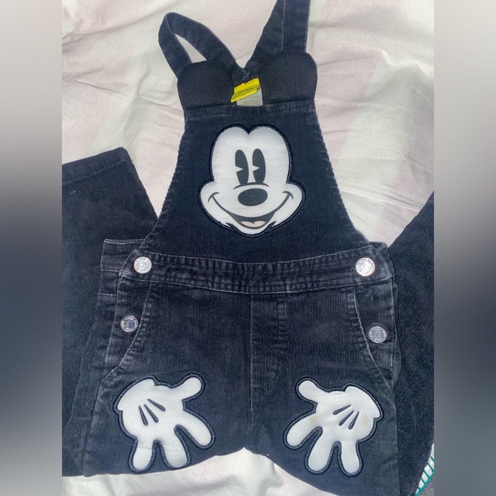 Disney Vintage Look Mickey Mouse Overalls